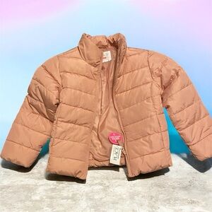 The Children's Place Light Pink Puffer Jacket